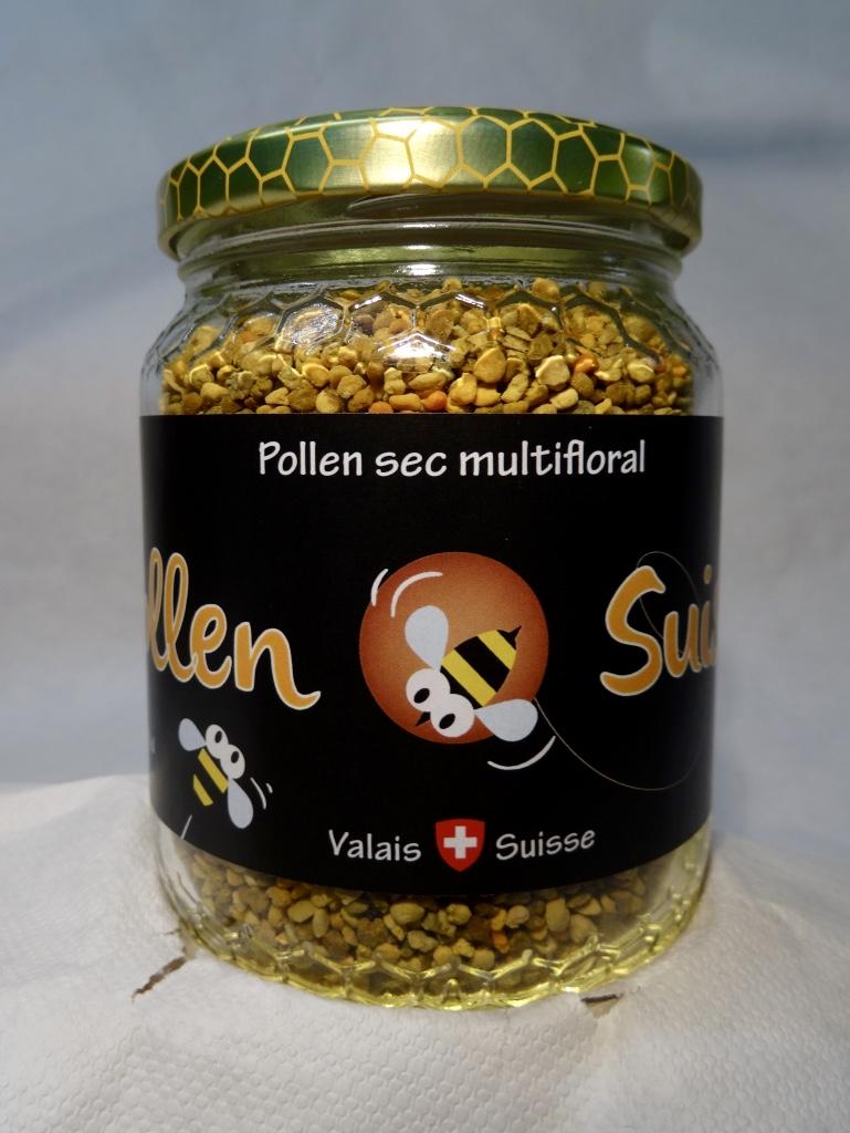 pollen, miel suisse, apiculteur, carrupt-miel.ch